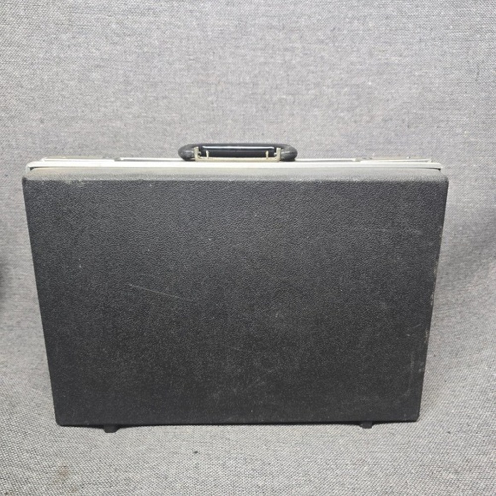 Vintage Airway Industries US Government Property Hard Shell Briefcase Black